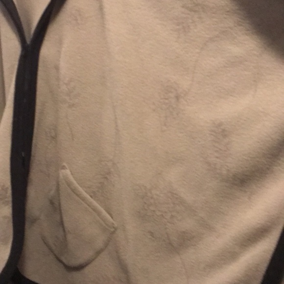 Cottage core zip up Poncho - Picture 2 of 3